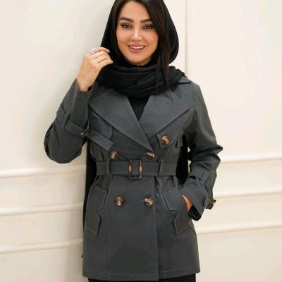 بارانی کتان تی سی مدل تیتار