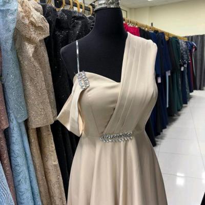 پیراهن مهمانی زنانه ساتن vin مدل پیراهن مزونی الیزابت