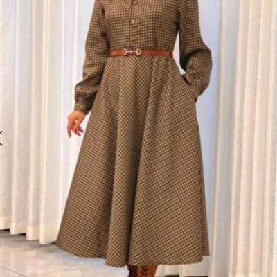 مانتو پیراهنی پیچازی زنانه دخترانه