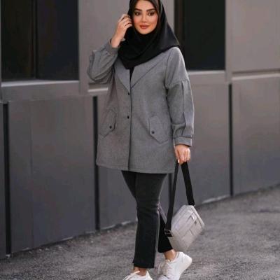مانتو دانشجوی نوشین پرشیا زنانه دخترانه مناسب 38 تا 50