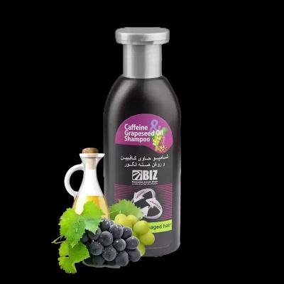 شامپو کافئین و روغن هسته انگور