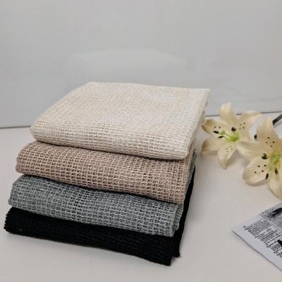 شال حصیری پاییزه نخ ابریشم