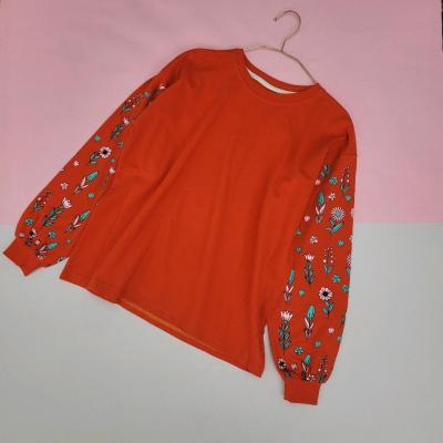 بلوز دورس پنبه آستین چاپ