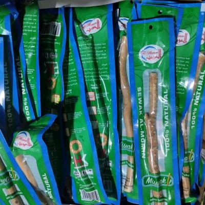 مسواک طبیعی المومن از چوب مسواک (اراک)