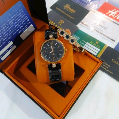 ساعت مچی زنانه Ranker time ژاپن با دستبند استیل عالی