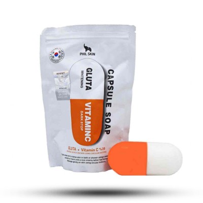 صابون کپسولی فیل اسکین Phil Skin حاوی ویتامین سی 105 گرم-155570