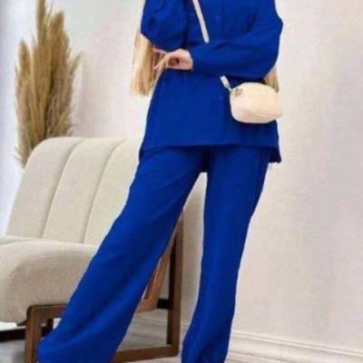 ست مانتو شلوار بگ کراش درجه یک