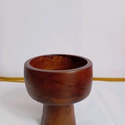 پیاله پایه دار طرح چوب
