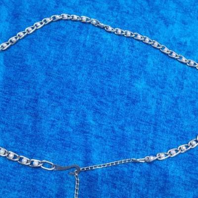 کمربند زنجیر مهره سفید