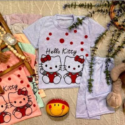 ست تیشرت شلوارک دخترانه