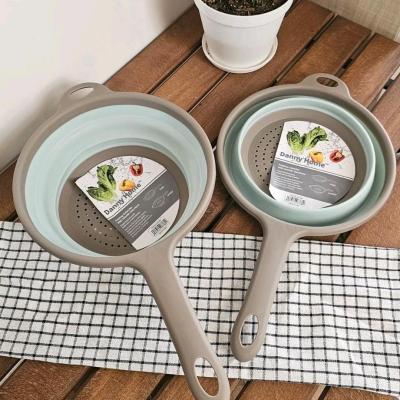 سبد و آبکش سیلیکونی تاشو برند Danny Home