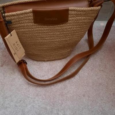 کیف حصیری با بند بلند