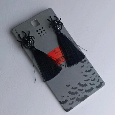 گوشواره زنانه طرح عنکبوتی برند سیکس