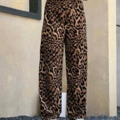 شلوار نخی قواره دار زنانه