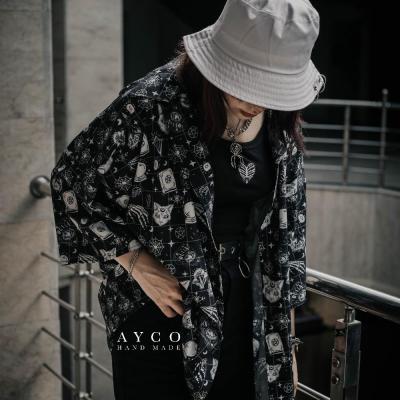 مانتو اسپرت زنانه کرپ آیکو ayco-planet.ir مدل بسیار خنک دکمه دار تابستانه