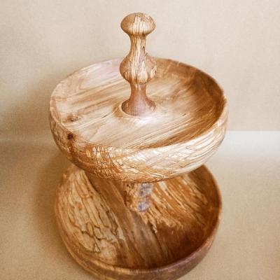 شیرینی خوری دوطبقه چوبی