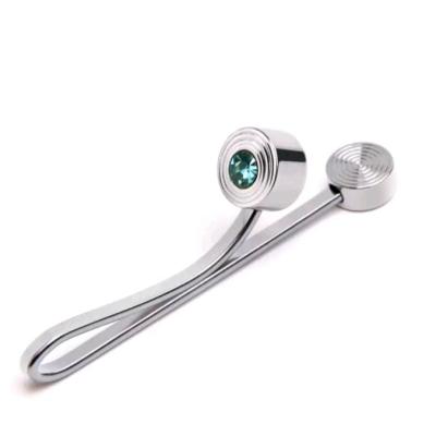 گیره روسری و شال تک نگین رنگی