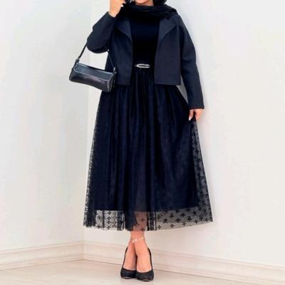 ست سه تیکه کت و دامن و شال