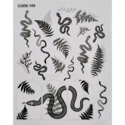 لنز ناخن طرح مار