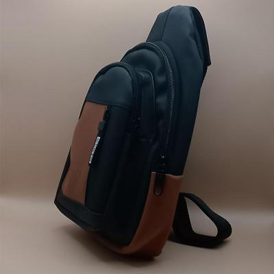 بادی بگ قهوه ای مدل دو رنگ