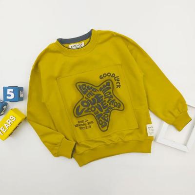 بلوز پسرانه ستاره زرد کد 10423