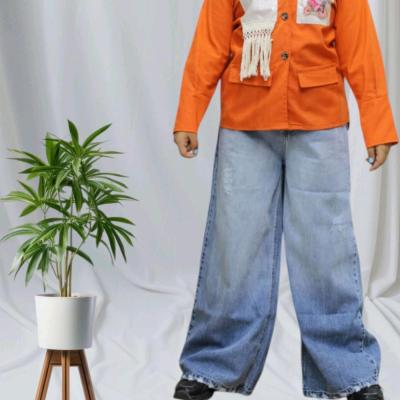 شلوار سوپر بگ دخترانه