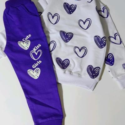 ست بلوز شلوار دورس قلبی