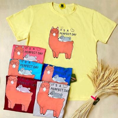 تیشرت طرح لاما فوق العاده نرم