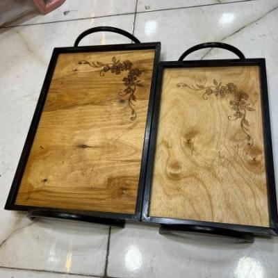 سینی چوب فلز