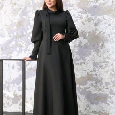 پیراهن مهمانی زنانه کرپ مازراتی درجه یک مدل پارمیس