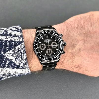 ساعت مچی مردانه رولکس سه موتوره همراه با گارانتی