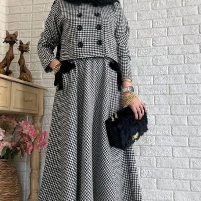 ست کت دامن زنانه پیردوبل