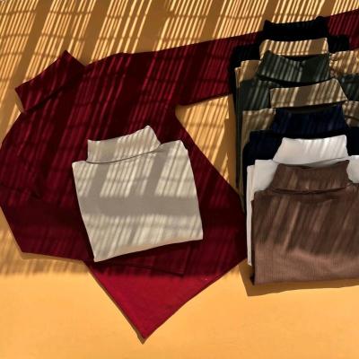 بلوز یقه اسکی پنبه کبریتی زنانه سایز44تا50-52