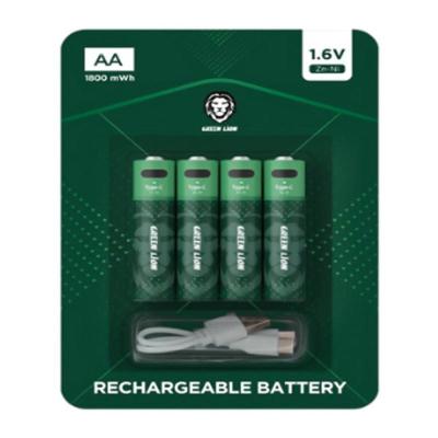 باتری قلمی قابل شارژ گرین لاین مدل GNRGBAA