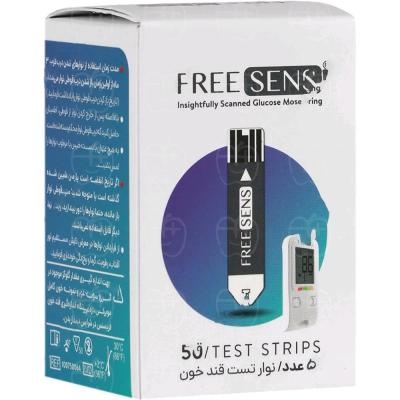نوار تست قندخون فری سنس 50عددی