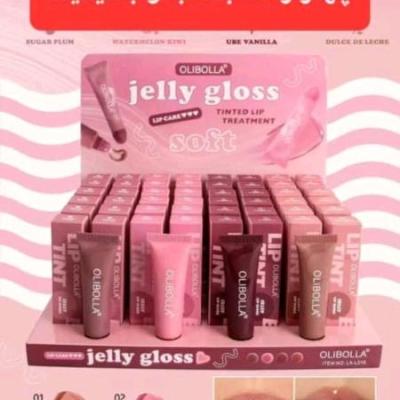 لیپ‌گلس ژله ای تیوپی(رژخیس)برند(OLIBOLLA)