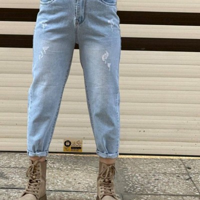 شلوار مام استایل جین-150278