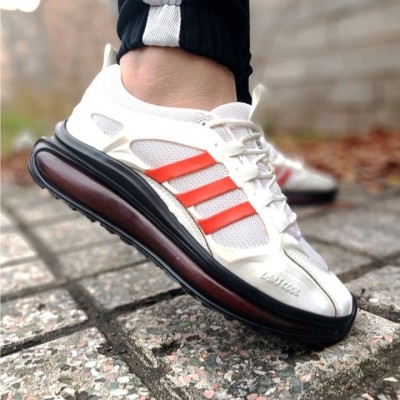 کتانی ادیداس سفید زیره کپسولی لیبل ویتنام