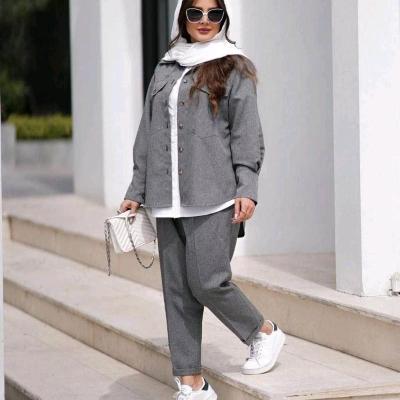 مانتو شلوار زنانه دانشجویی اسپرت مجلسی