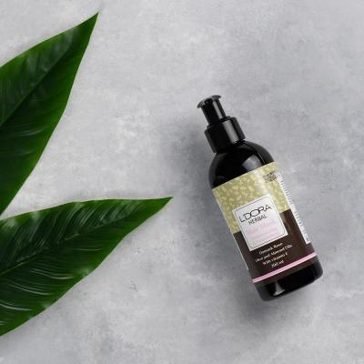 ماسک گیاهی نرم‌کننده و تقویت‌کننده موی سر لدورا 200 میلی مناسب انواع مو