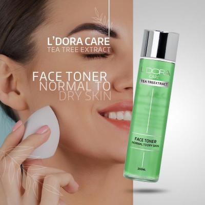 تونر پوست نرمال تا خشک لدورا کر 200 میلی لیتر