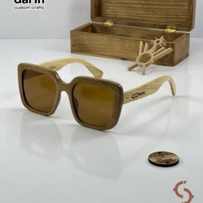 عینک چوب گردوی ژیهات برند دارین 001 - DARIN ZHIHAT