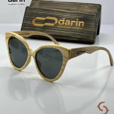 عینک چوب گردوی سوما برند دارین 001 - DARIN SOMA