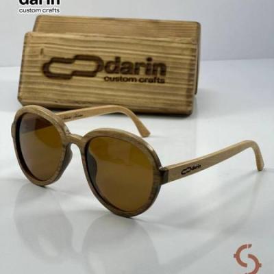 عینک چوبی ژیوان برند دارین 001 - DARIN ZHIVAN