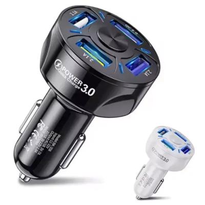 شارژر فندکی 4 پورت BK-358 - فست شارژ