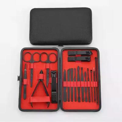 ست ناخن‌گیر 18 تیکه مشکی