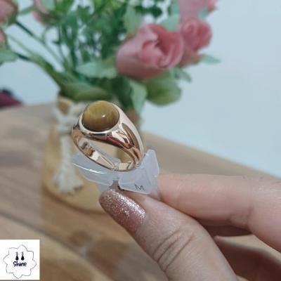 انگشتر زیبای تک نگین