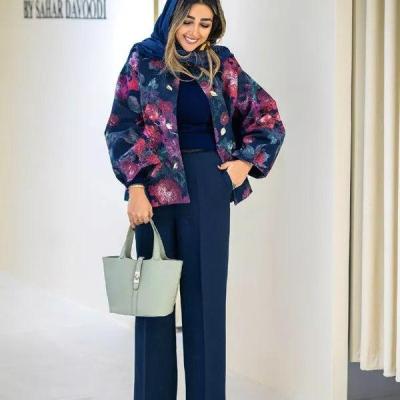 ست کت و شلوار مدل فلاور