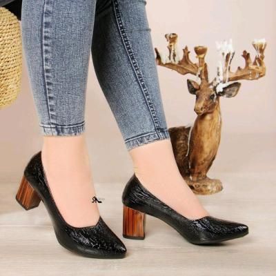 کفش مجلسی پاشنه چوبی 7 سانت-153971