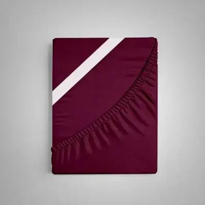 سرویس ملحفه نیم ست رنگ زرشکی برند ایپک